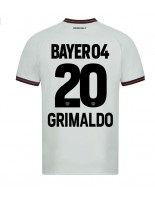 Bayer Leverkusen Alejandro Grimaldo #20 Venkovní Dres 2023-24 Krátký Rukáv